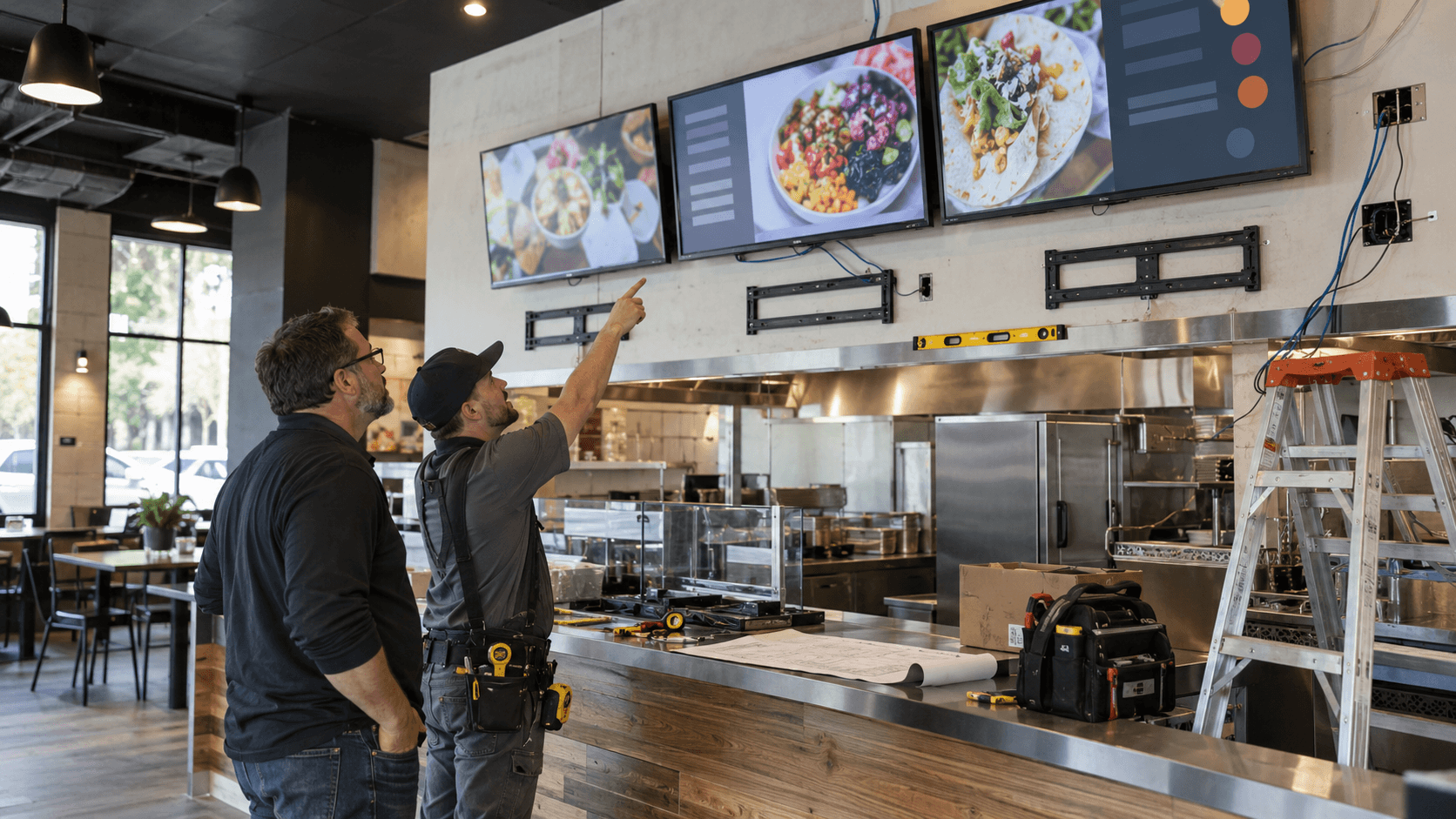 Digital Menu Boards in Akron: Restaurant Installation Guide